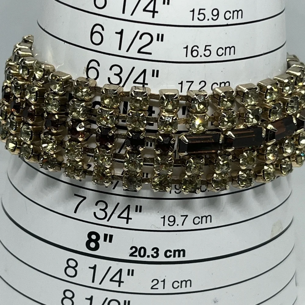 Vintage Rhinestone Bracelet